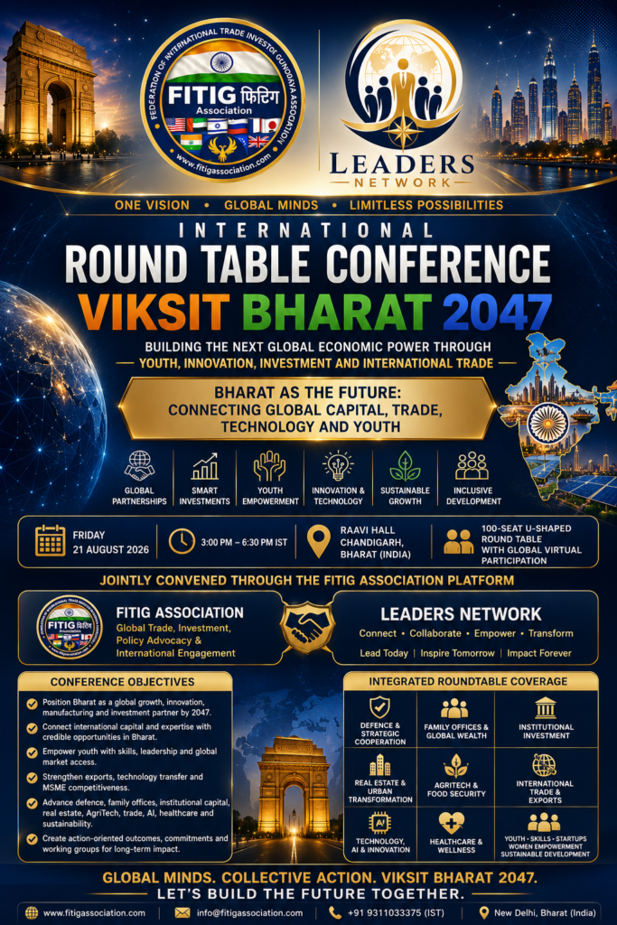 International Round Table Conference — Viksit Bharat 2047